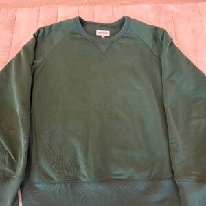 Spier & MacKay Sweatshirt Mens M Green Crew Neck Pullover Sweater